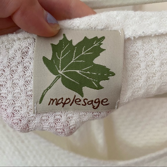 Soft White V-Neck Sweater - Picture 3 of 3